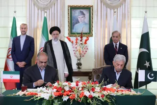 نشست خبری مشترک با نخست وزیر پاکستان