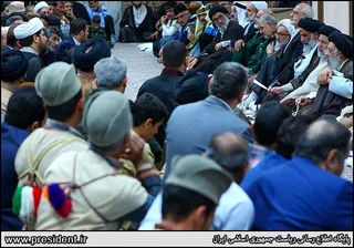 تصاویر نشست با جمعی از علما و سران طوایف خوزستان