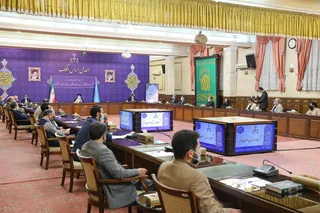 دیدار آیت‌الله رئیسی با هنرمندان