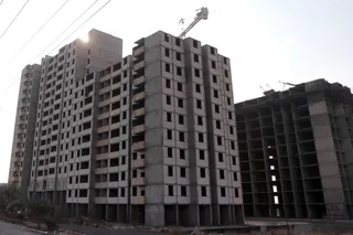 تصاویر بازدید رئیس جمهور از پروژه ۱۴۶۰ واحدی طرح نهضت ملی مسکن شهر پرند