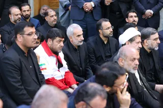 مراسم تشییع پیکر رئیس جمهور شهید و همراهان در مشهد