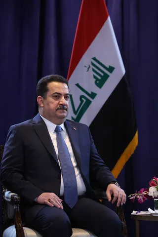تصاویر دیدار نخست وزیر عراق با رئیس جمهور