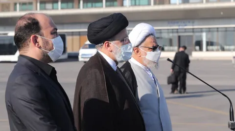 فیلم ورود آیت الله رئیسی به استان هرمزگان در چهاردهمین سفر استانی