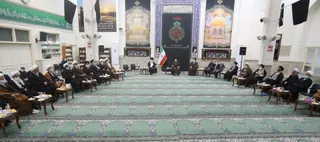 تصاویر نشست با جمعی از اساتید و فضلای حوزه علمیه قم