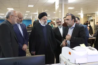 بازدید از بخش‌های مختلف ستاد انتخابات کشور