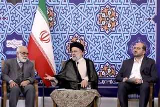 نشست رمضانی با جمعی از خیرین