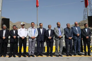 تصاویر افتتاح مسیر رفت قطعه دوم آزاد راه تهران - شمال