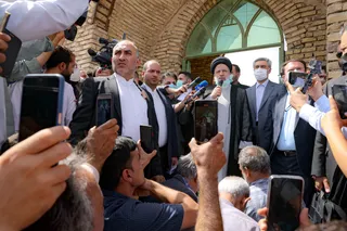 تصاویر حضور دکتر رئیسی در روستای کردآباد کبودر آهنگ