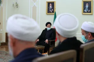 تصاویر دیدار علمای اهل سنت با رئیس جمهور
