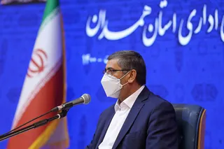 حضور رئیسی در جلسه شورای اداری همدان