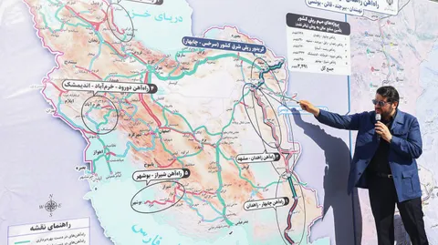 تصاویر آغاز عملیات زیرسازی خط‌آهن نهبندان، بیرجند، قاین، یونسی
