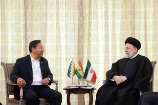 دیدار روسای جمهور ایران و بولیوی
