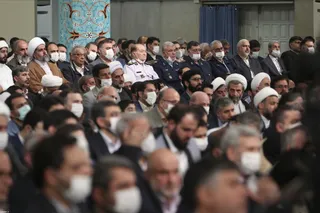 دیدار مسئولان نظام و سفرای کشورهای اسلامی با رهبر معظم انقلاب