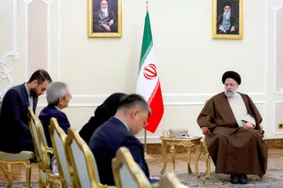 تصاویر دیدار دبیرکل سازمان شانگهای با رییس جمهور