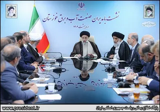تصاویر نشست با مدیران صنعت آب و برق خوزستان