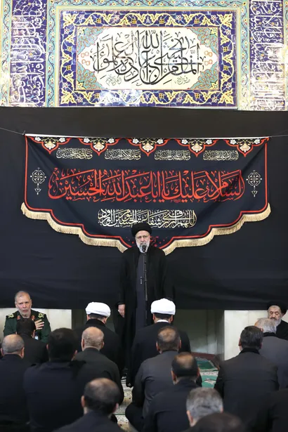 تصاویر برگزاری مراسم سوگواری شهادت امام حسین (ع) در نهاد ریاست جمهوری