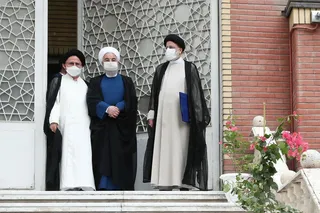 تصاویر تحویل دفتر ریاست جمهوری به آیت‌الله رئیسی