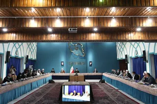 تصاویر جلسه شورای عالی انقلاب فرهنگی
