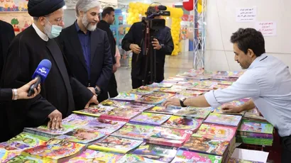 تصاویر  بازدید از سی و چهارمین نمایشگاه بین المللی کتاب تهران