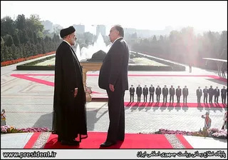 تصاویر استقبال رسمی امامعلی رحمان از آیت الله رئیسی
