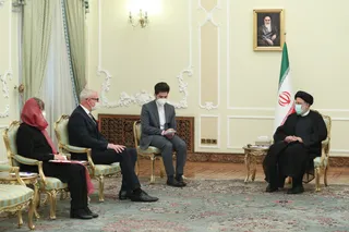تصاویر دریافت استوارنامه سفیر جدید « لتونی»