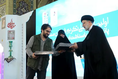 تصاویر مراسم ملی تکریم فعالان مساجد و پانزدهمین پاسداشت ادبیات جهاد و مقاومت