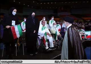 تصاویر آئین اهدای بازوبند پهلوانی سال ۱۴۰۰