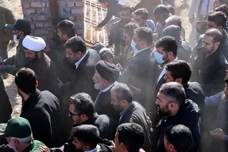 تصاویر حضور در جمع اهالی روستای مرزی لانو