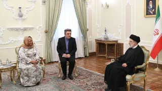 دیدار وزیر همکاری‌های بین‌المللی آفریقای جنوبی با رئیس جمهور