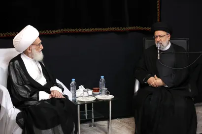 تصاویر دیدار با آیت الله العظمی نوری همدانی