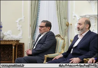 تصاویر دیدار مشاور امنیت ملی هند با رئیس جمهور