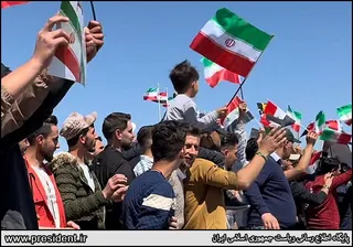 تصاویر استقبال جمعی از شهروندان سوری از آیت‌الله رئیسی