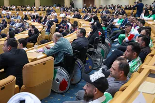 آیین تجلیل از قهرمانان و مدال آوران