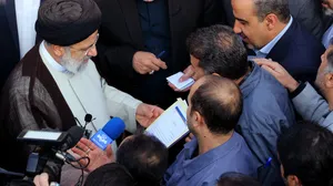 تصاویر گفتگو با جمعی از کارگران کارخانه کیان تایر