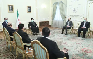 تصاویر دیدار وزیر امور خارجه عراق با آیت‌الله رئیسی