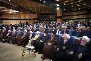 تصاویر سخنرانی در بیست و نهمین اجلاس سراسری نماز