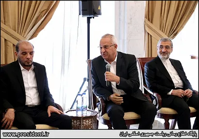 تصاویر نشست با فرماندهان گروه های مقاومت فلسطینی