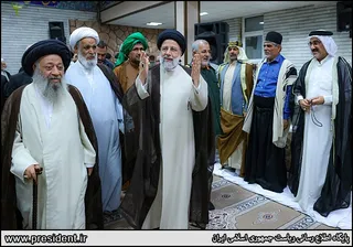 تصاویر نشست با جمعی از علما و سران طوایف خوزستان