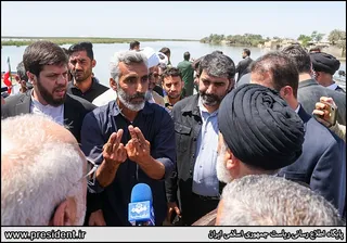 تصاویر بازدید از تالاب شادگان و حضور در جمع اهالی منطقه