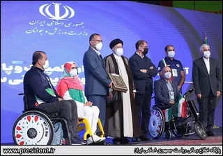 تصاویر تجلیل از مدال آوران المپیک و پارالمپیک ۲۰۲۰ توکیو