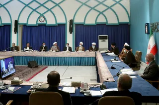 تصاویر جلسه شورای عالی انقلاب فرهنگی