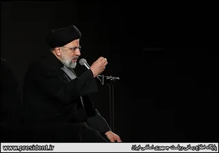تصاویر سخنرانی رئیس جمهور در مراسم شب عاشورای اجتماع بزرگ «عشیره عاشورا»