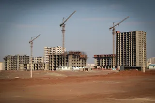 تصاویر بازدید رئیس جمهور از پروژه ۱۴۶۰ واحدی طرح نهضت ملی مسکن شهر پرند