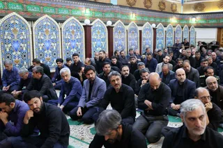 تصاویر برگزاری مراسم سوگواری شهادت امام حسین (ع) در نهاد ریاست جمهوری