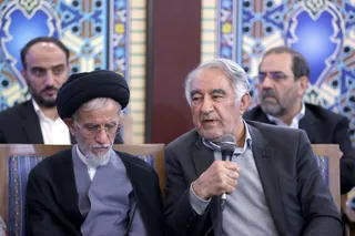 نشست رمضانی با جمعی از خیرین