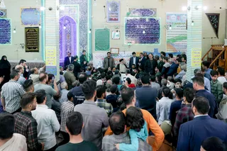 دیدار صمیمانه با اهالی نیروگاه قم