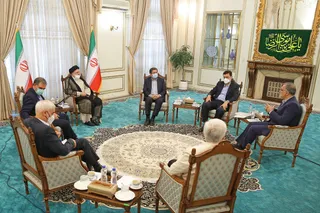دیدار ۶ کاندیدای انتخابات ریاست جمهوری با رئیس جمهور منتخب