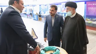 تصاویر آیین افتتاح پروژه های ارتباطات و فناوری اطلاعات