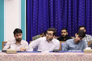 نشست رمضانی با تشکل ها و فعالان دانشجویی