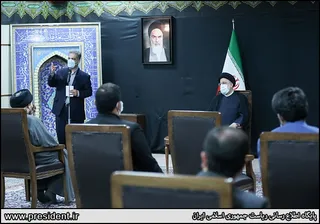 تصاویر  دیدار آیت‌الله رئیسی با جمعی از فرزندان و خانواده شهدا